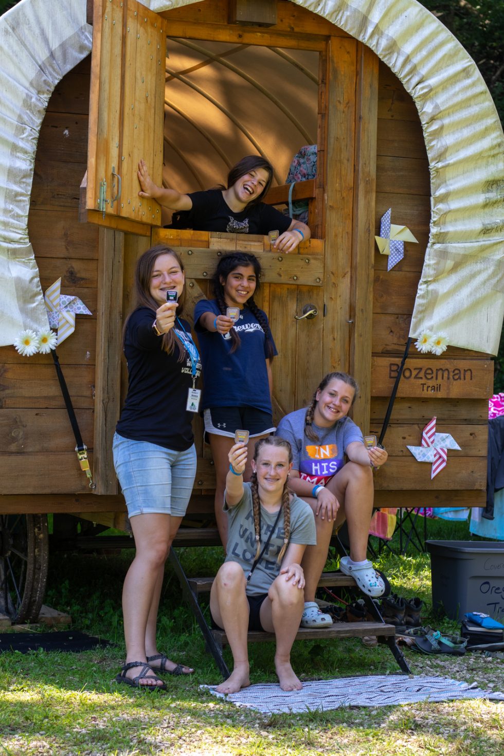 Covered Wagon Experience Living Waters Bible Camp
